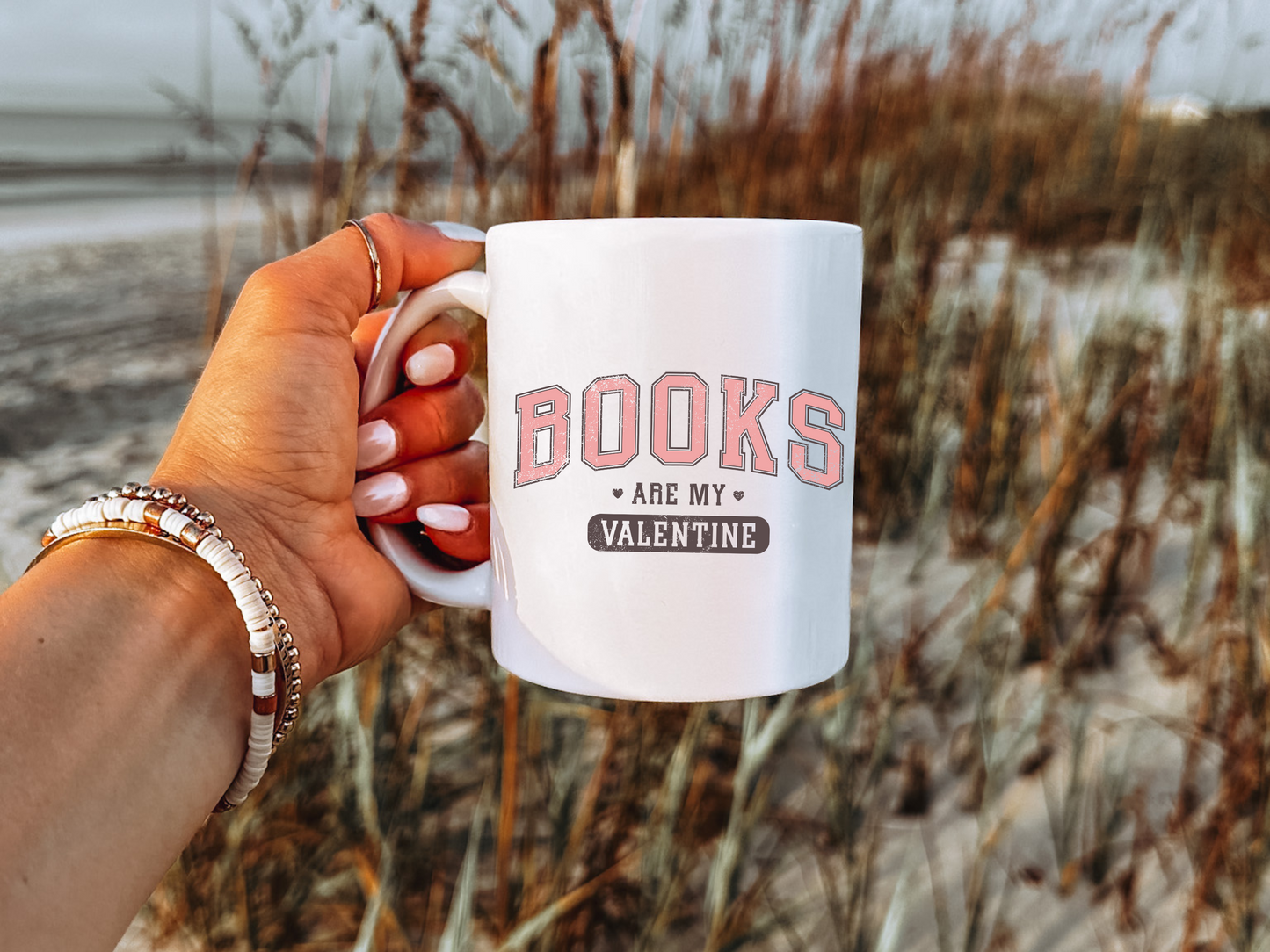 Books Are My Valentine Day Mug Book Lover Gift Valentine Gift Ceramic Mug Bookish Decor Bookworm Mug Book Club Gift Cute Romantic Gift