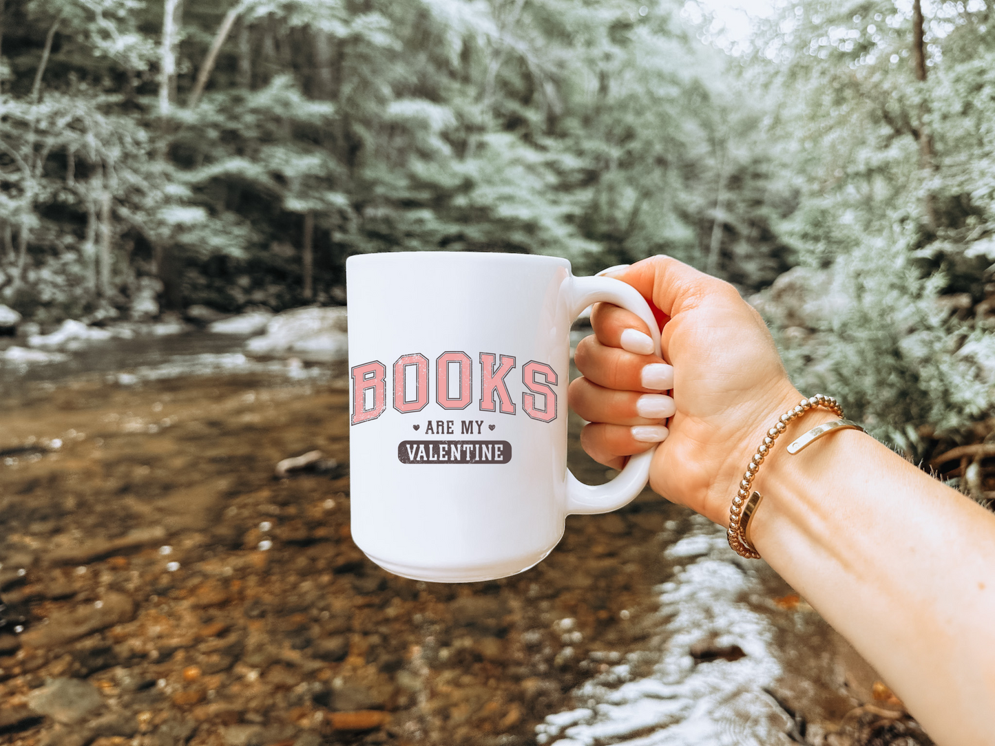 Books Are My Valentine Day Mug Book Lover Gift Valentine Gift Ceramic Mug Bookish Decor Bookworm Mug Book Club Gift Cute Romantic Gift