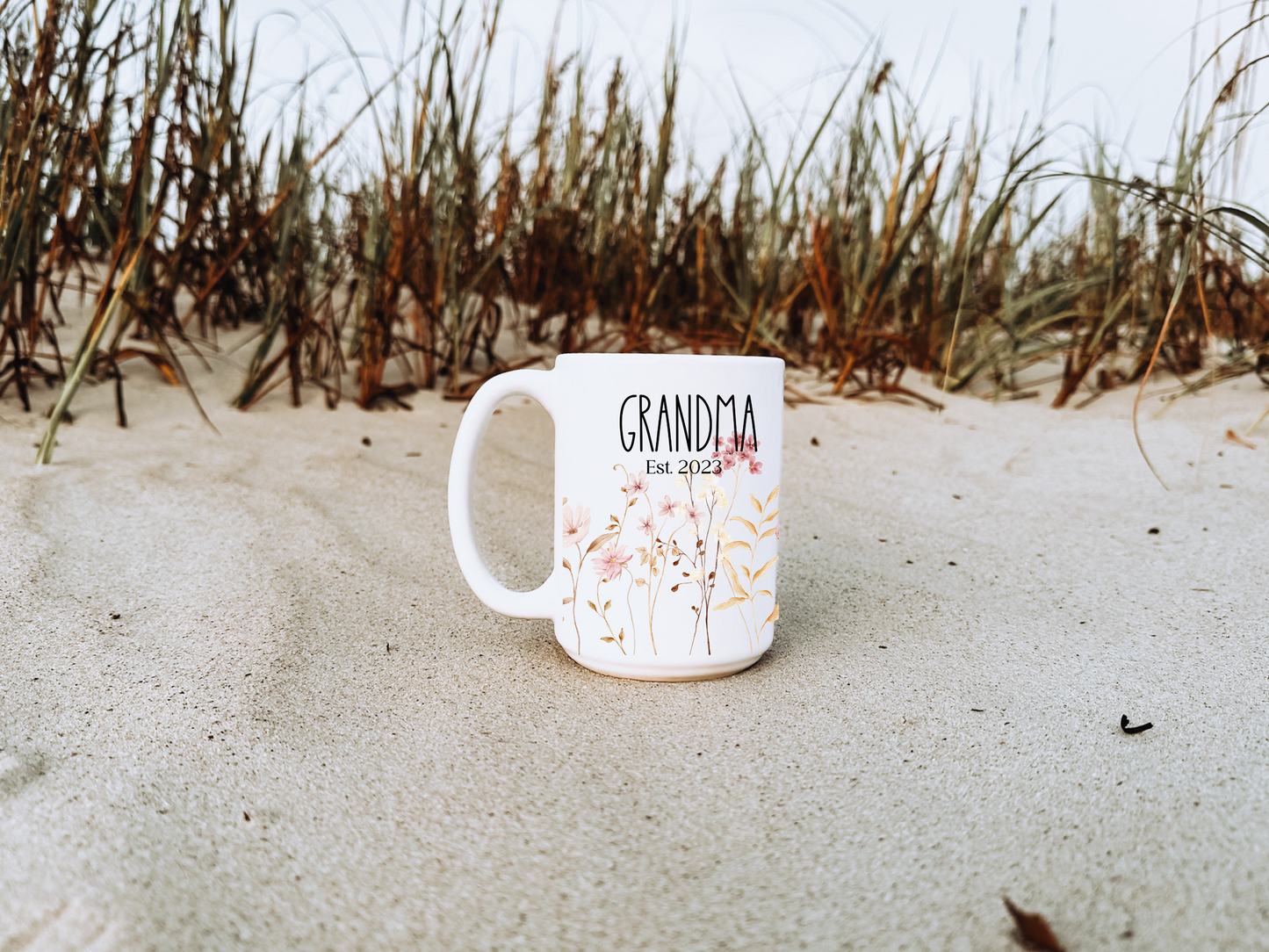 Custom Grandma Mug Promoted to Grandma Pregnancy Announcement Gift New Grandma Mug Soon To Be Grandma Gift Mug