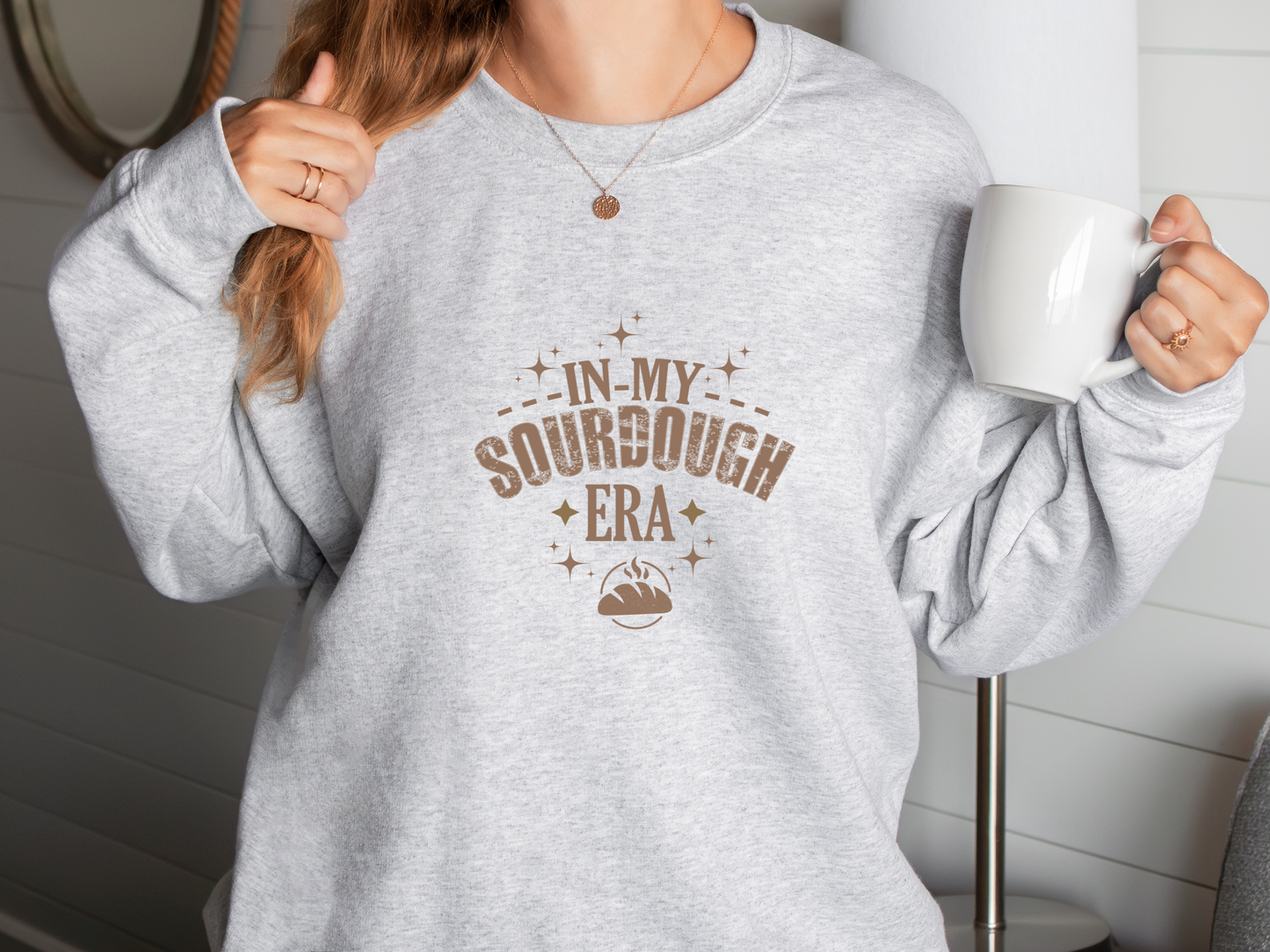 In My Sourdough Era Crewneck Sweatshirt Gift