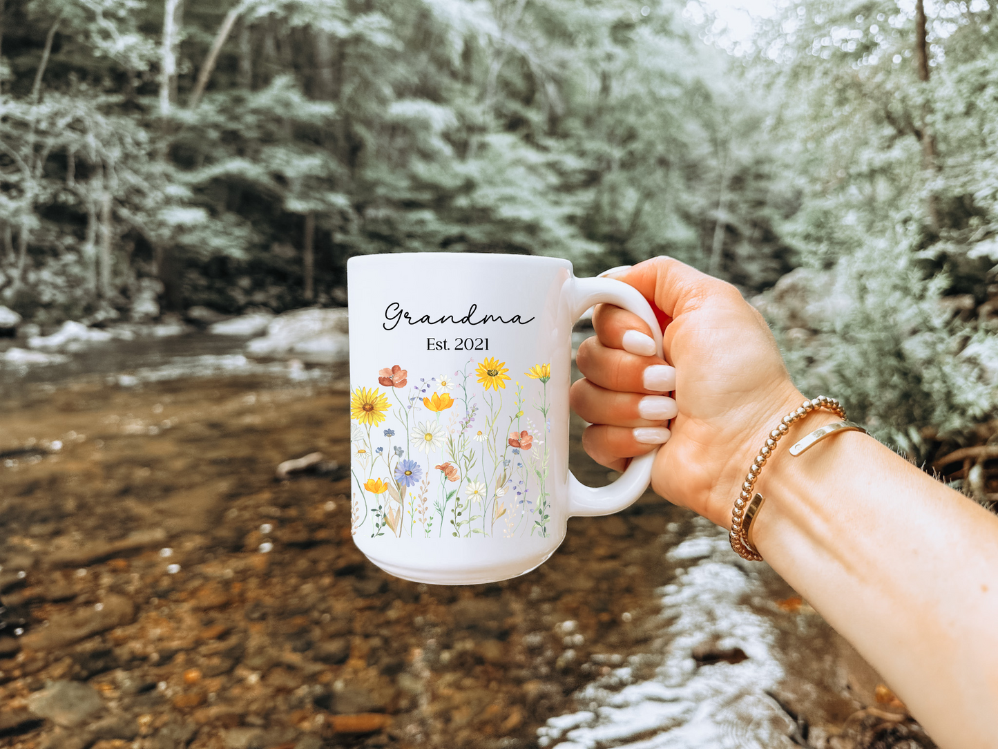 Personalized Grandma Mug Great Grandma Gift